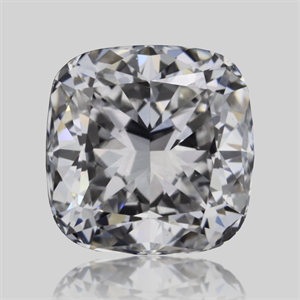 Foto Diamante Natural 0.50 quilates, Del cojín , Color D, claridad VVS1 y certificado GIA de