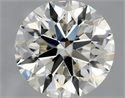 Natural Diamond 0.80 Carats, Round with Excellent Cut, J Color, SI1 Clarity and Certified by GIA