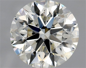 Picture of Natural Diamond 0.80 Carats, Round with Excellent Cut, J Color, SI1 Clarity and Certified by GIA