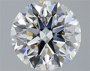 Picture of Natural Diamond 3.03 Carats, Round with Excellent Cut, I Color, VS1 Clarity and Certified by GIA