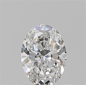 Picture of Natural Diamond 0.51 Carats, Oval with  Cut, E Color, VS2 Clarity and Certified by GIA