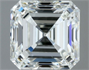 Natural Diamond 1.01 Carats, Asscher with  Cut, H Color, VS1 Clarity and Certified by IGI