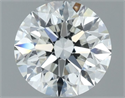 Diamante Natural 1.00 quilates, Redondo , Color H, claridad SI1 y certificado GIA