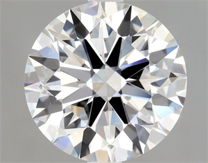 Picture of Natural Diamond 2.01 Carats, Round with Excellent Cut, D Color, VS1 Clarity and Certified by GIA