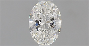 Foto Diamante Natural 0.40 quilates, Ovalado , Color G, claridad VVS1 y certificado GIA de