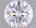 Lab Grown Diamond 1.01 Carats, Round with Ideal Cut, D Color, VS1 Clarity and Certified by IGI