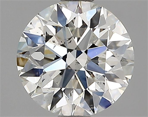 Picture of Natural Diamond 0.91 Carats, Round with Excellent Cut, G Color, SI1 Clarity and Certified by GIA