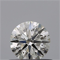Diamante Natural 0.48 quilates, Redondo , Color J, claridad IF y certificado GIA