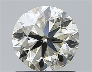 Foto Diamante Natural 1.00 quilates, Redondo , Color N, claridad SI1 y certificado GIA de