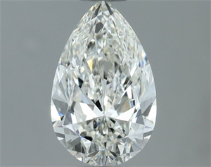 Picture of Natural Diamond 1.01 Carats, Pear with  Cut, H Color, VS2 Clarity and Certified by IGI