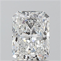 Natural Diamond 1.01 Carats, Radiant with  Cut, E Color, VVS1 Clarity and Certified by GIA