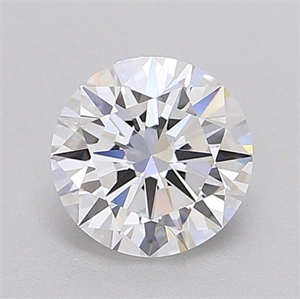 Picture of Lab Grown Diamond 1.50 Carats, Round with Very Good Cut, D Color, VVS2 Clarity and Certified by IGI