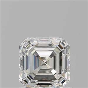 Foto Diamante Natural 1.01 quilates, Asscher , Color I, claridad VVS1 y certificado GIA de