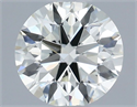 Diamante Natural 0.53 quilates, Redondo , Color I, claridad VVS2 y certificado IGI