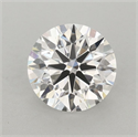 Lab Grown Diamond 1.09 Carats, Round with Ideal Cut, E Color, VVS2 Clarity and Certified by IGI