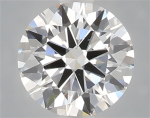 Picture of Lab Grown Diamond 1.07 Carats, Round with Excellent Cut, E Color, VVS2 Clarity and Certified by IGI