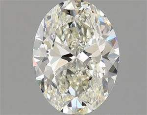 Picture of Natural Diamond 1.00 Carats, Oval with  Cut, J Color, VVS2 Clarity and Certified by GIA