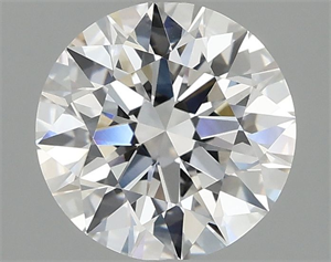 Picture of Lab Grown Diamond 2.00 Carats, Round with Ideal Cut, D Color, VVS2 Clarity and Certified by IGI