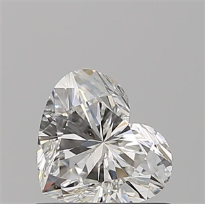 Picture of Natural Diamond 0.80 Carats, Heart with  Cut, G Color, SI2 Clarity and Certified by GIA
