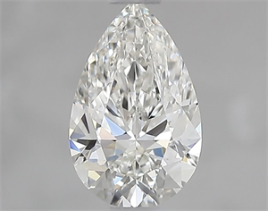 Picture of Natural Diamond 0.74 Carats, Pear with  Cut, G Color, VVS2 Clarity and Certified by IGI