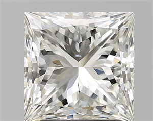 Picture of Natural Diamond 2.72 Carats, Princess with  Cut, J Color, VS2 Clarity and Certified by GIA