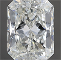 Natural Diamond 1.50 Carats, Radiant with  Cut, I Color, VS1 Clarity and Certified by GIA