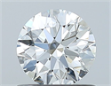 Natural Diamond 0.70 Carats, Round with Excellent Cut, G Color, VS2 Clarity and Certified by GIA