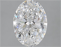 Diamante Natural 2.52 quilates, Ovalado , Color E, claridad SI2 y certificado GIA