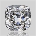Natural Diamond 0.52 Carats, Cushion with  Cut, F Color, VS2 Clarity and Certified by GIA