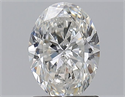 Natural Diamond 1.20 Carats, Oval with  Cut, G Color, SI2 Clarity and Certified by GIA