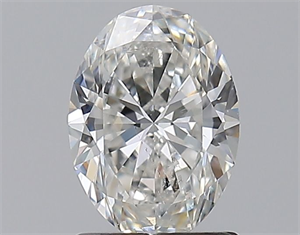 Picture of Natural Diamond 1.20 Carats, Oval with  Cut, G Color, SI2 Clarity and Certified by GIA
