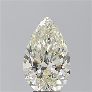 Foto Diamante Natural 4.10 quilates, De pera , Color M, claridad SI1 y certificado GIA de