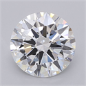 Del inventario de diamantes de laboratorio, 3.04 quilates, Redondo , Color E, claridad VS1 y certificado IGI