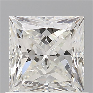 Picture of Natural Diamond 0.90 Carats, Princess with  Cut, H Color, VS1 Clarity and Certified by GIA