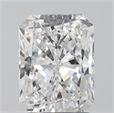 Natural Diamond 2.01 Carats, Radiant with  Cut, D Color, VS2 Clarity and Certified by GIA