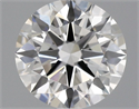 Lab Grown Diamond 1.66 Carats, Round with Ideal Cut, F Color, VVS2 Clarity and Certified by IGI