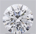 Natural Diamond 1.01 Carats, Round with Excellent Cut, D Color, I1 Clarity and Certified by GIA