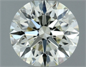 Diamante Natural 0.50 quilates, Redondo , Color L, claridad VVS2 y certificado GIA