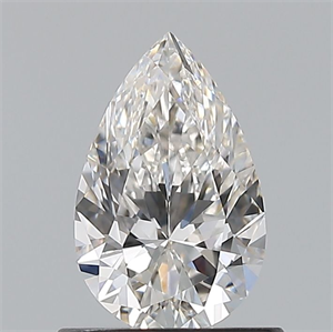 Picture of Natural Diamond 0.70 Carats, Pear with  Cut, G Color, VVS2 Clarity and Certified by GIA