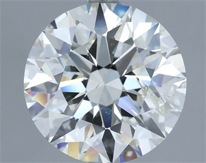 Picture of Natural Diamond 5.19 Carats, Round with Excellent Cut, J Color, SI2 Clarity and Certified by IGI
