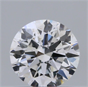 Natural Diamond 0.70 Carats, Round with Excellent Cut, E Color, SI1 Clarity and Certified by GIA