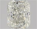Natural Diamond 1.20 Carats, Radiant with  Cut, J Color, VVS2 Clarity and Certified by GIA
