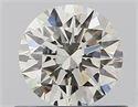 Diamante Natural 0.56 quilates, Redondo , Color I, claridad VVS1 y certificado IGI