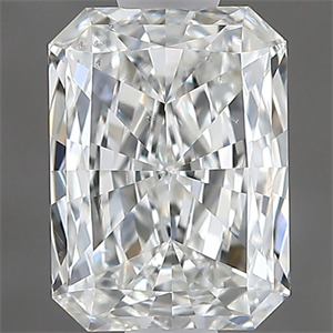 Foto Diamante Natural 0.80 quilates, Radiante , Color G, claridad SI1 y certificado GIA de