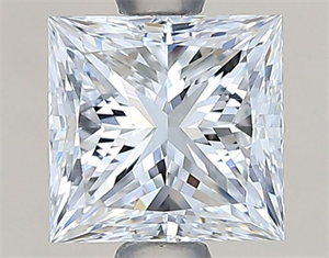 Picture of Natural Diamond 0.90 Carats, Princess with  Cut, G Color, VVS1 Clarity and Certified by GIA