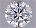 Del inventario de diamantes de laboratorio, 1.02 quilates, Redondo , Color F, claridad VVS1 y certificado IGI