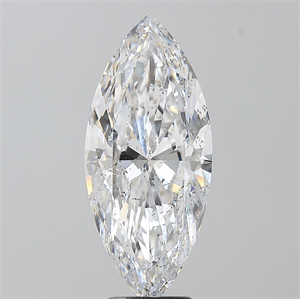 Picture of Natural Diamond 5.01 Carats, Marquise with  Cut, D Color, SI2 Clarity and Certified by GIA