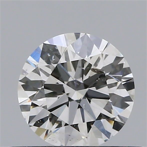 Picture of Natural Diamond 0.40 Carats, Round with Excellent Cut, G Color, SI2 Clarity and Certified by GIA