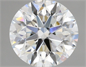 Del inventario de diamantes de laboratorio, 1.51 quilates, Redondo , Color E, claridad VS1 y certificado IGI