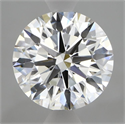 Del inventario de diamantes de laboratorio, 2.81 quilates, Redondo , Color E, claridad VS1 y certificado IGI